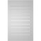 Ekena Millwork Vertical Surface Mount PVC Gable Vent: Functional, w/ 2"W x 2"P Brickmould Sill Frame, 20"W x 32"H GVPVE20X3203SF - alternate 4